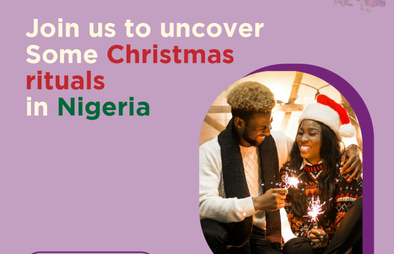 Join us to uncover some Christmas rituals in Nigeria.