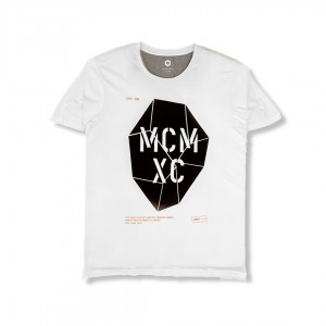 Jack and Jones MCMXC Printed T-Shirt White