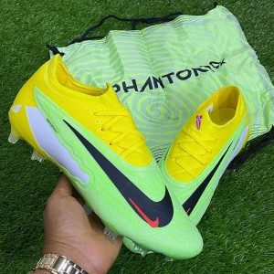 Lemon Green & Yellow Nike Soccer Boot