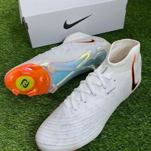White Nike Socks Soccer Boot