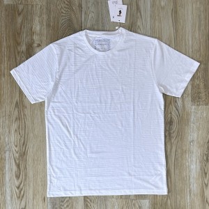 Plain White Denim & Flower T-shirt