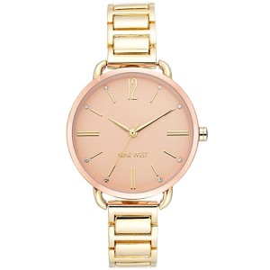 Nine West Women’s Crystal Accented Watch