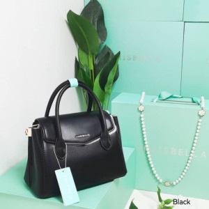 Black Chrisbella Classy Work Handbag