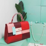 Red Chrisbella Classy Work Handbag
