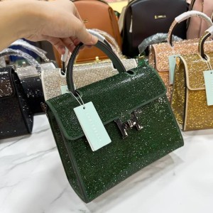 Green Glittery Chrisbella Handbag