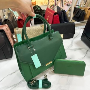 Green Chrisbella Work Handbag