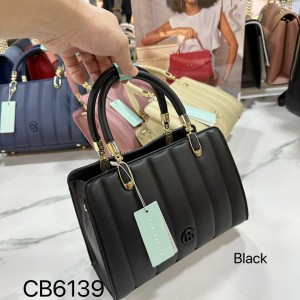 Black CB Fashion Handbag