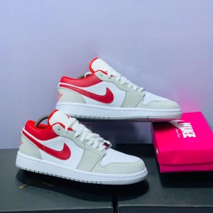 Red & White Nike Sneakers