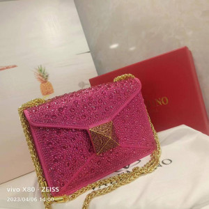 Pink Valentino Garavani Clutch Bag