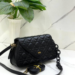 Black Mini Long Strap Handbag