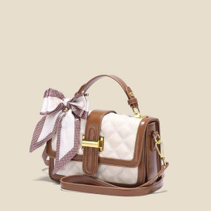 Brown Fancy Handbag